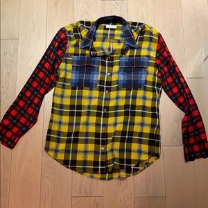 Equipment Signature women’s shirt in multi plaid